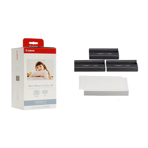 [4960999616889] Canon KP-108IN Color Ink and Paper Set