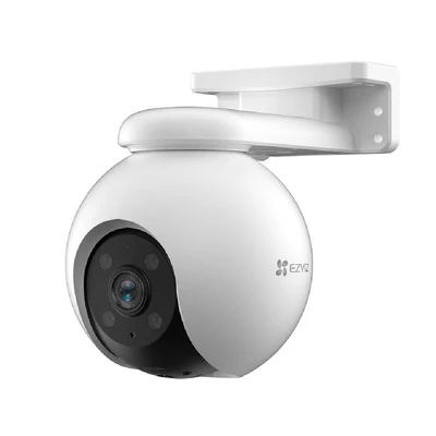 [6941545611204] EZVIZ CB8 2K Battery-Powered Smart Home Camera – Wireless Outdoor Security | White &amp; Black
