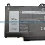 [GRT01 64Wh] GRT01 64Wh Laptop Battery Replacement for Dell Latitude 5421 5431 5521 5531 Precision 3561 3470 3571 Alienware m17 R5 AMD Series Laptop 9JRV0 00P3TJ 0P3TJ R05P0 0R05P0 05RGW 15.2V 4000mAh 4-Cell
