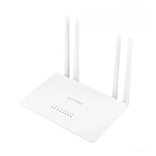 [4711117661041] Airlive Wi-Fi 5 AC1200 Dual Band Wireless Router - White