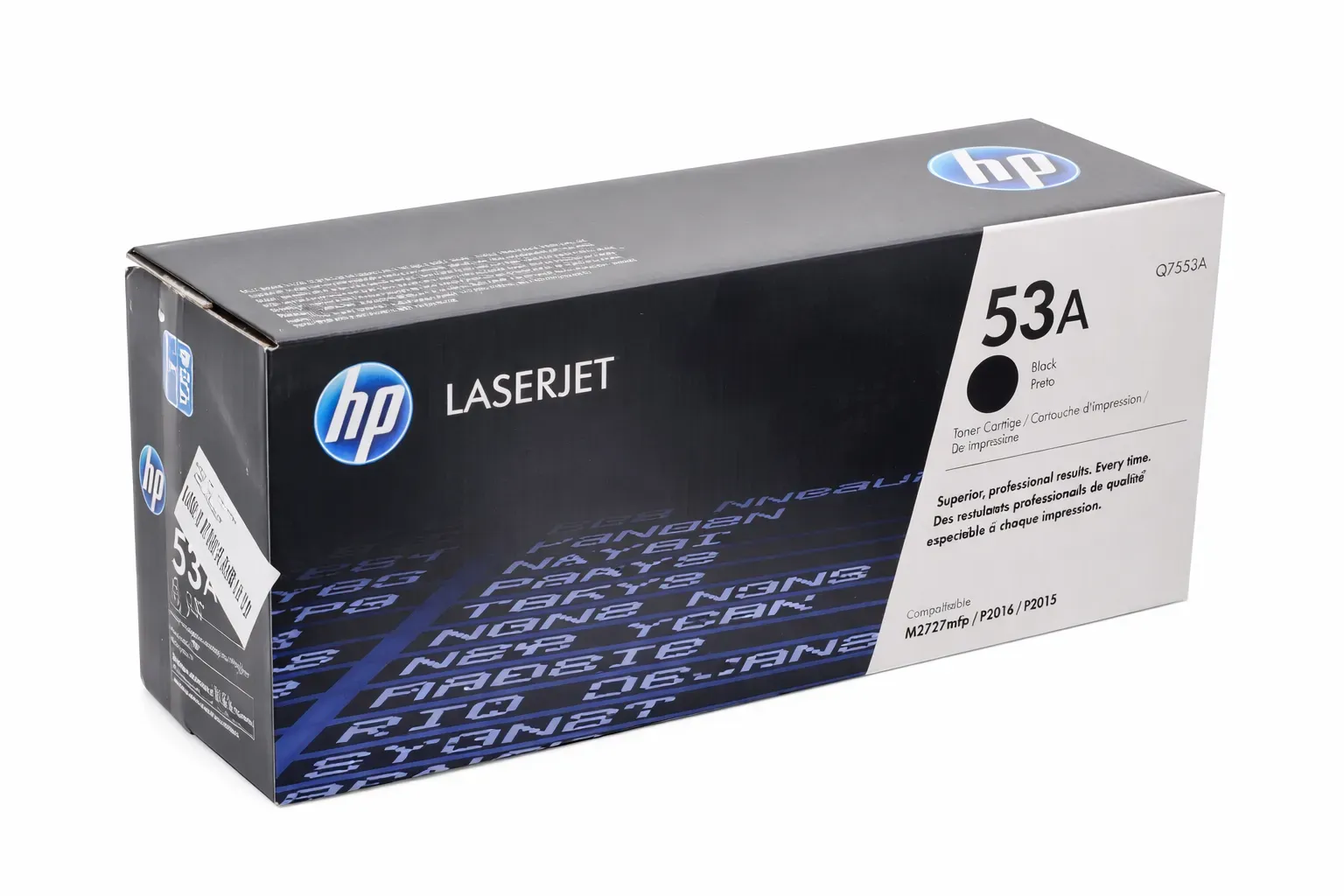 HP 53A Black Original LaserJet Toner Cartridge (Q7553A)