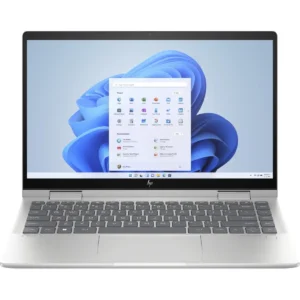 [9R8R2UA] HP Envy x360 14-es1013dx 2-in-1 Laptop – Natural Silver Aluminum – Intel Core 5 120U, 8GB RAM, 512GB SSD, 14″ FHD Touch – 9R8R2UA