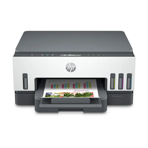 HP Smart Tank 720 All-in-One Printer Wireless, Print, Scan, Copy, Auto Duplex Printing, Print up to 18000 black or 8000 color pages - 6UU46A - Grey