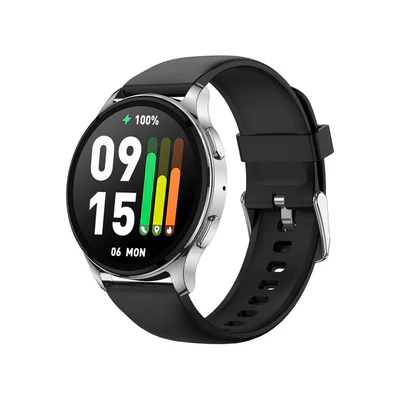 [6972596107071] Amazfit Pop 3R Smart Watch, AMOLED, Up to 12 Days Battery Life - Silver