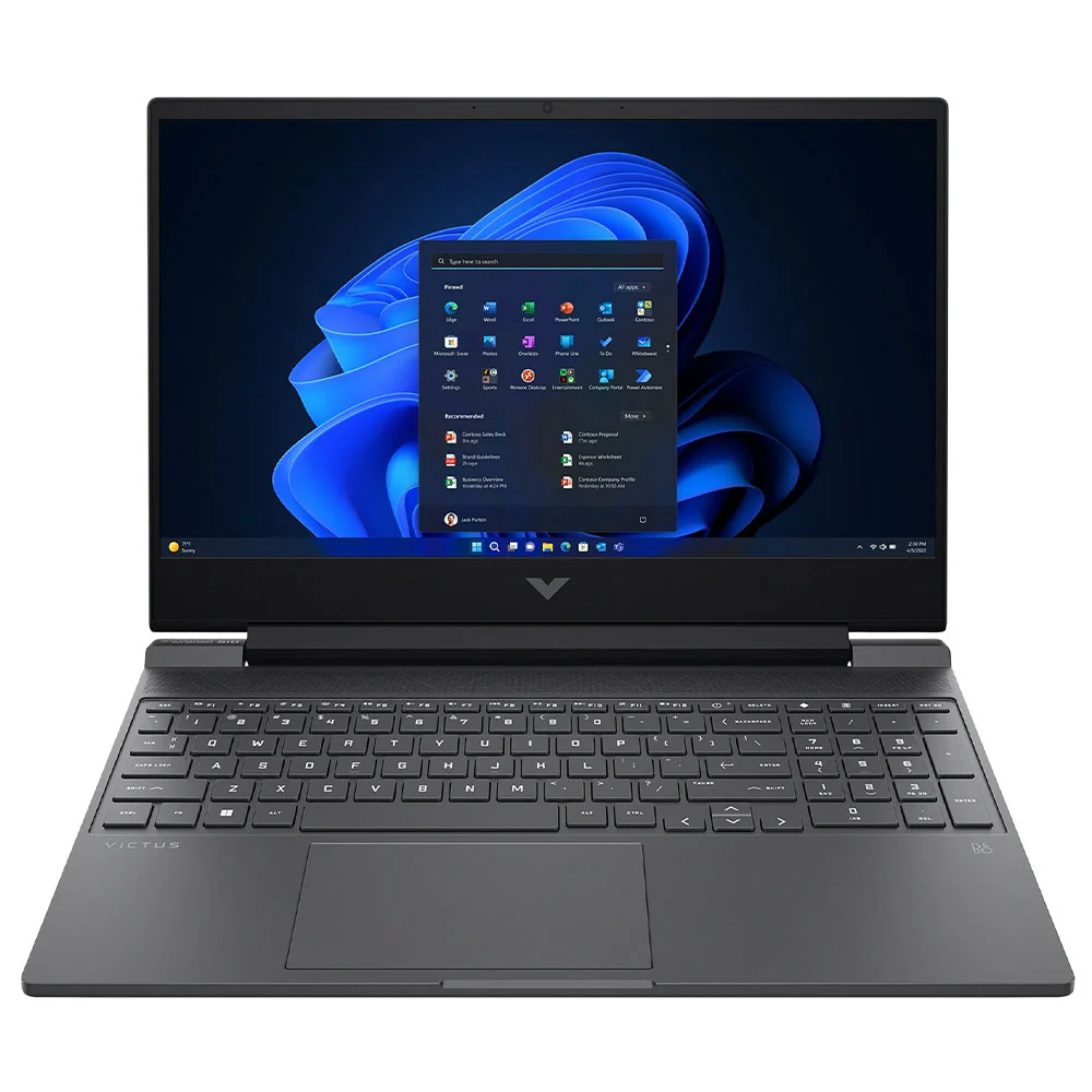 [15-FA1082WM] HP Victus 15-FA1082WM Gaming Laptop (Intel Core i5-13420H - 16GB Ram - M.2 NVMe 512GB - Nvidia RTX 4050 6GB - 15.6 Inch FHD IPS 144Hz - Win11) - Mica Silver
