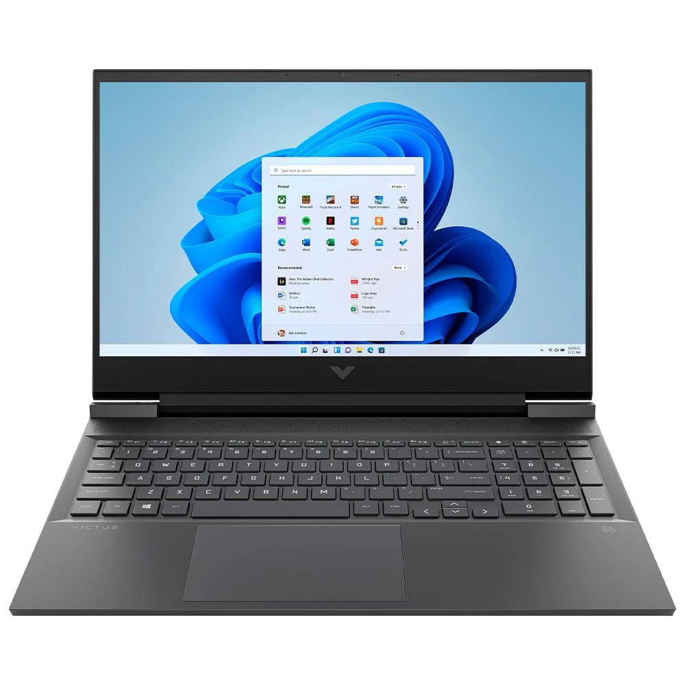 [16-E1012NE] HP Victus 16-E1012NE Gaming Laptop (AMD Ryzen 7-6800H - 16GB Ram - M.2 NVMe 512GB - Nvidia RTX 3050 4GB - 16.1 Inch FHD IPS 144Hz) - Mica Silver