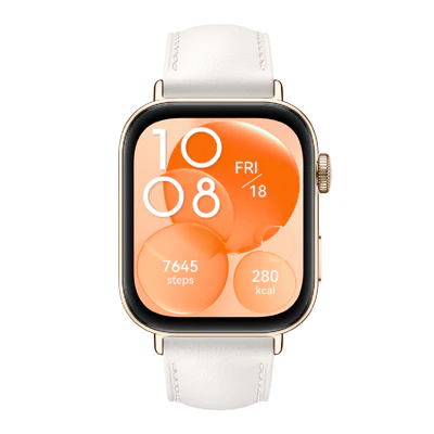 Huawei Watch Fit 3 NFC Edition Smartwatch, 1.82" AMOLED Display, Ultra-Slim Design, Compatible with iOS &amp; Android (Dark Gray)