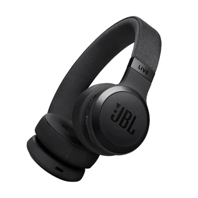 JBL Live 670NC Wireless On-Ear Headphones With True Adaptive Noise Cancelling (Black)