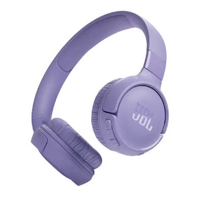[6925281964756] JBL Tune 520BT Wireless On-Ear Headphones, Pure Bass Sound, 57H Battery with Speed Charge, Hands-Free Call Voice Aware, Multi-Point Connection - Purple