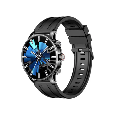 Kieslect Kr2 Pro Smart Calling Watch Double Straps - Iron Grey (Support Arabic &amp; English Language)
