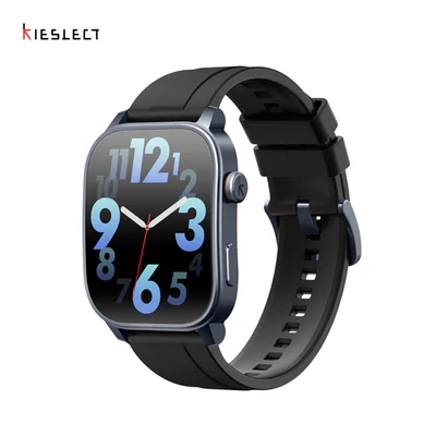 [6974377570845] Kieslect Smart Calling Watch Ks3, 2.1 Amoled Display, Silicon Strap, Waterproof - Black