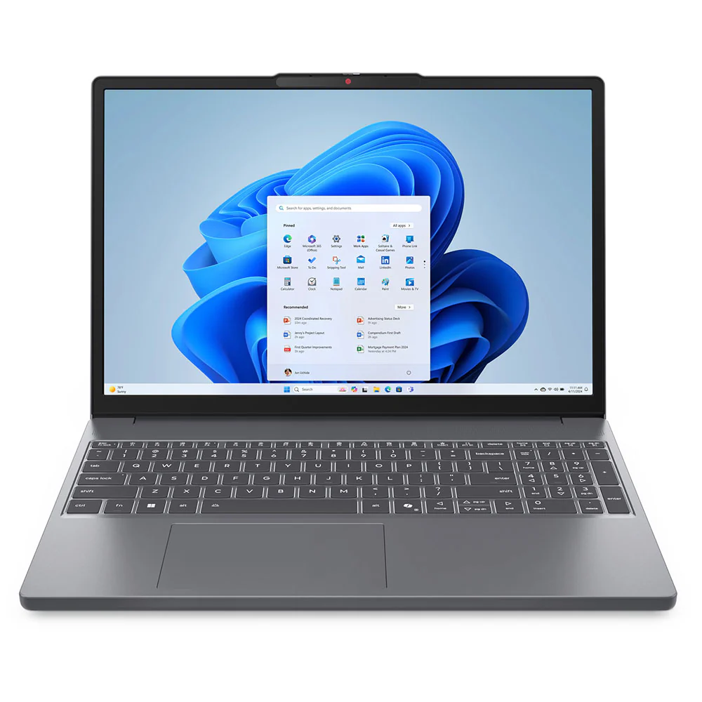 Lenovo IdeaPad Slim 3 15IRH10 Laptop (Intel Core i5-13420H - 16GB Ram - M.2 NVMe 512GB - Intel UHD Graphics - 15.3 inch WUXGA IPS 60Hz - WL310 Silent Bluetooth Mouse - T210 Laptop Toploader Bag - Win11) - Luna Gray