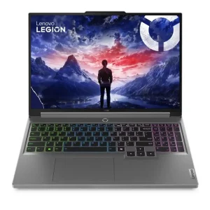 [83DG004NUS] Lenovo Legion 5 16IRX9 16″ WQXGA Gaming Laptop – Intel Core i7-14650HX, 16GB DDR5, 512GB SSD, NVIDIA RTX 4060 8GB, Windows 11 – Luna Grey (83DG004NUS)