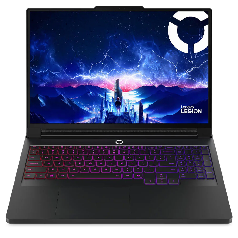[16IAX10H] Lenovo Legion Pro 7 16IAX10H Gaming Laptop (Intel Core Ultra 9 275HX - 64GB Ram - M.2 NVMe 2TB - Nvidia RTX 5080 16GB - 16.0 Inch WQXGA OLED 240Hz - Win11) - Eclipse Black