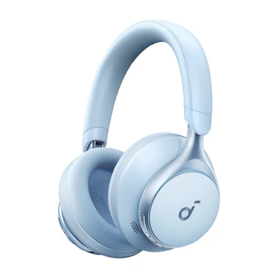 Anker Soundcore Space One Noise Cancelling Headphones (Light Blue)