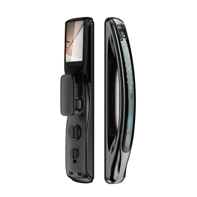 Lezn Lock Electricity new i5 Face version smart door lock -Black
