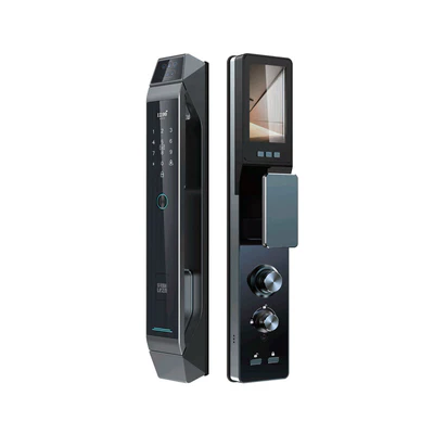 Lezn Lock Electricity new R8 Face version smart door lock - Blue