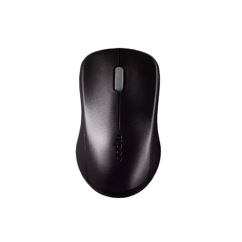 [6943518914640] Rapoo Wireless Mouse 1620, Comfortable Elongated Design - Black