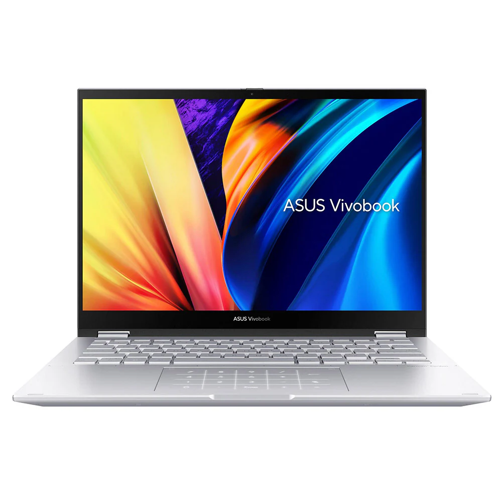 [TN3402YA-LZ007W] ASUS Vivobook S 14 Flip TN3402YA-LZ007W Laptop (AMD Ryzen 7-7730U - 8GB Ram - M.2 NVMe 512GB - AMD Radeon Graphics - 14.0 Inch WUXGA IPS Touchscreen 60Hz - Stylus ASUS Pen - Win11) - Silver