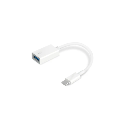 [6935364096151] TP-LINK Super Speed 3.0 USB-C to USB-A Adapter - UC400 - White