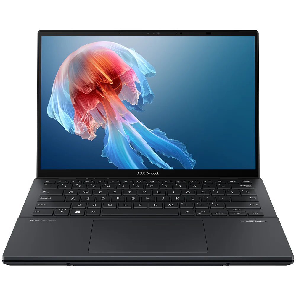 ASUS ZenBook DUO UX8406CA-OLED009WS Gaming Laptop (Intel Core Ultra 9 285H - 32GB Ram - M.2 NVMe 2TB - Intel Arc Graphics - 14.0 Inch 3K Touchscreen 120Hz - Stylus ASUS Pen - Laptop Sleeve - Win11) - Inkwell Gray