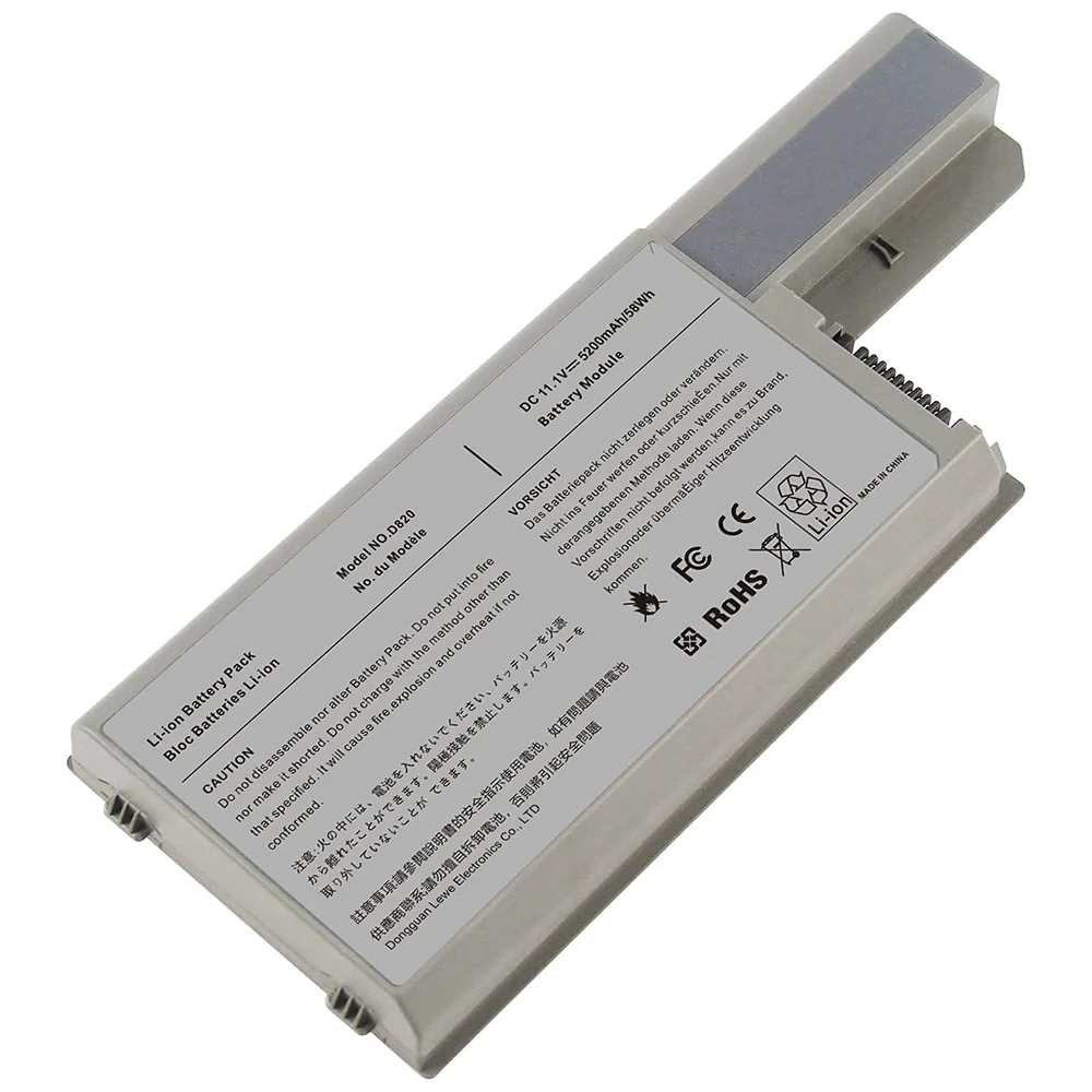 [M4300 M65] Battery for Dell Latitude D820 D830 D531 M4300 M65 312-0393 CF623 DF192 312-0394