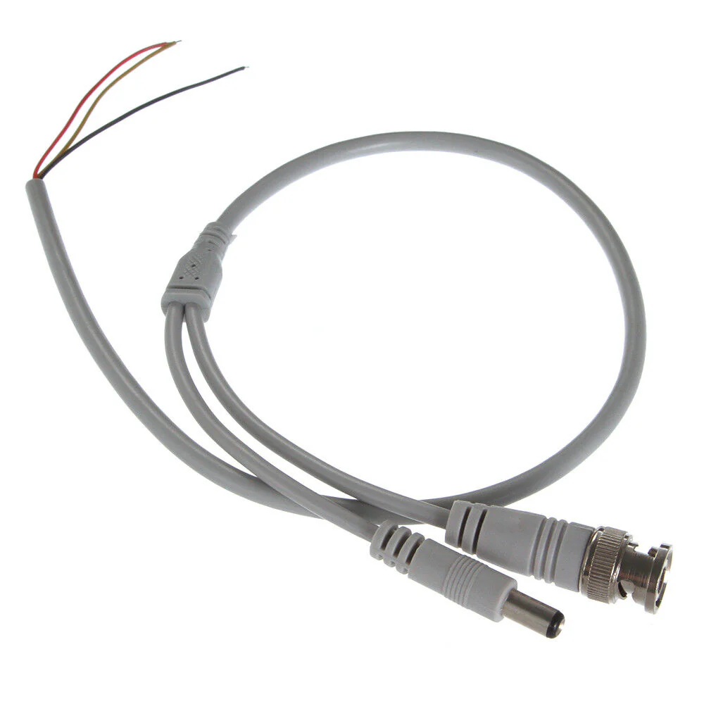 BNC &amp; Power Male Camera Cable